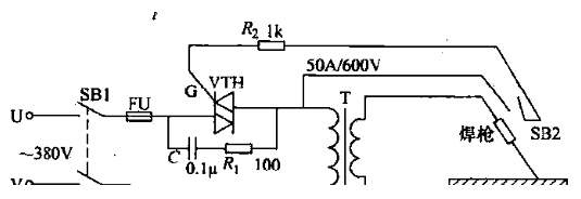 微動(dòng)開關(guān)在焊機(jī)焊槍使用的電路及作用講解